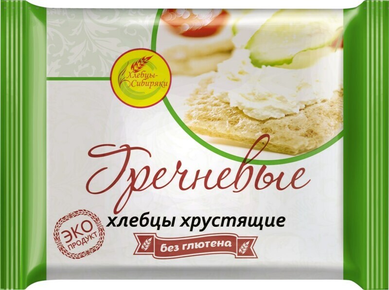 Хлебцы Сибиряки Гречневые
