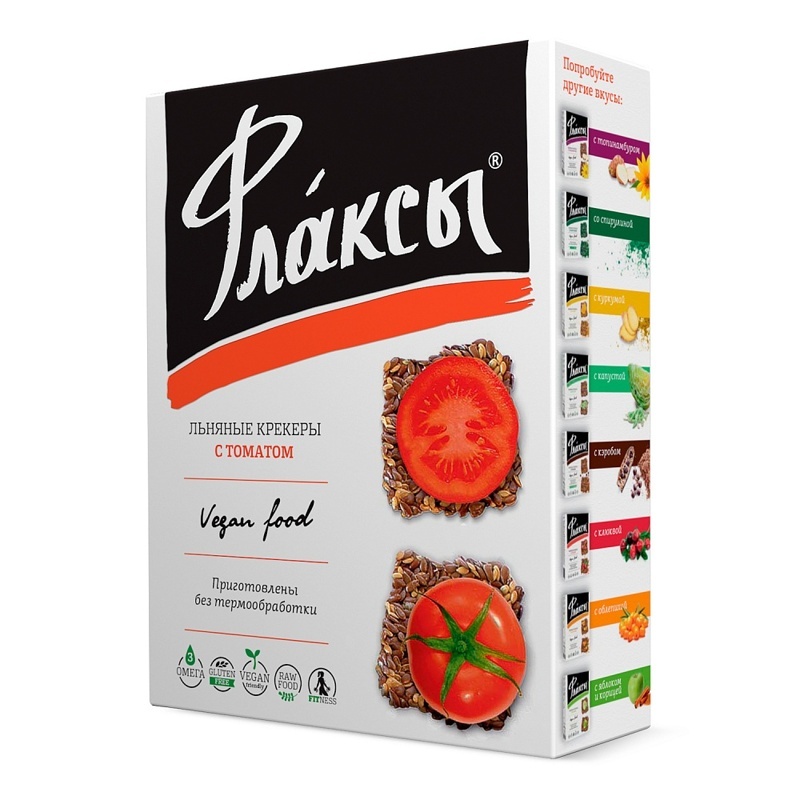 Флакс с томатом, 120 гр, 1/14, КЗ